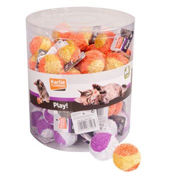 KARLIE PALLINA DA TENNIS PELUCHE 4,5 CM