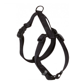 PETTORINA NYLON REGOLABILE NERA 25