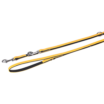 KARLIE 5 COLLAR GUINZAGLIO ADD GIALLO  200CM 22MM