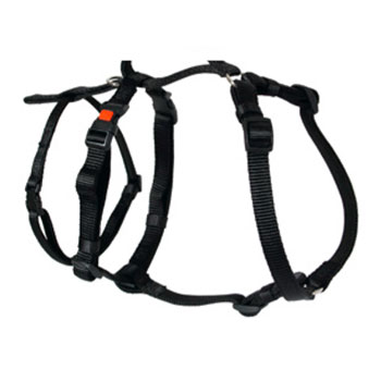PETTORINA SAFETY  NERO 10MM 29-40 CM
