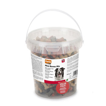 KARLIE SNACKS MINI BONES MIX 500GR