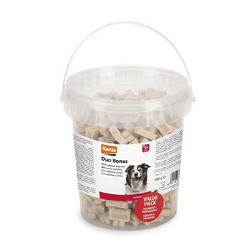 KARLIE SNACKS DUO BONES SALMONE E RISO 500GR
