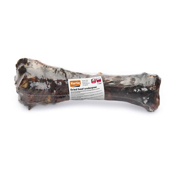 DRIED BEEF UNDERPAW 22-24CM, ROUND, FOILD