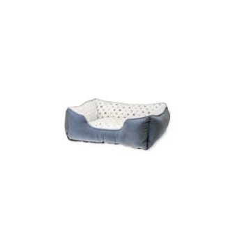 KARLIE CUCCIA GATTI POIS GRIGIO/BLU 55x50CM
