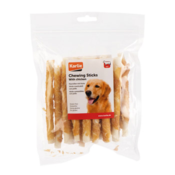 KARLIE CHEW STICK CON POLLO 20 PEZZI