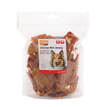 KARLIE SNACK MINI JERKIES POLLO 400GR