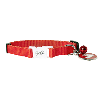 SIMONS CAT COLLARE  ROSSO 31x10CM