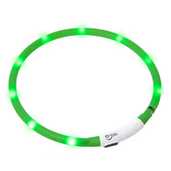 VISIO LIGHT COLLARE LUCE A LED VERDE 20-70CM
