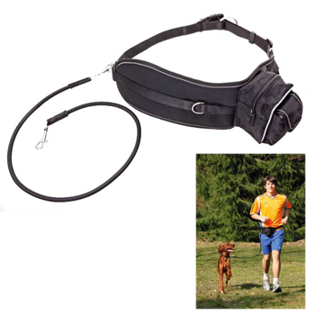 GUINZAGLIO SPORT .  NERO 25MM 65-120CM