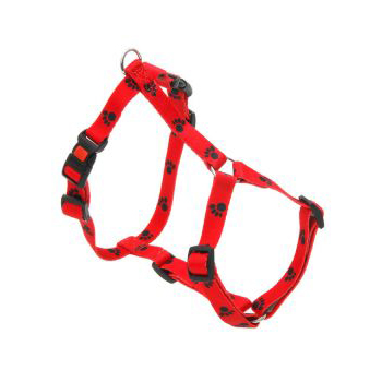 PETTORINA AJP ZAMPETTE  ROSSO 65-100CM 25MM