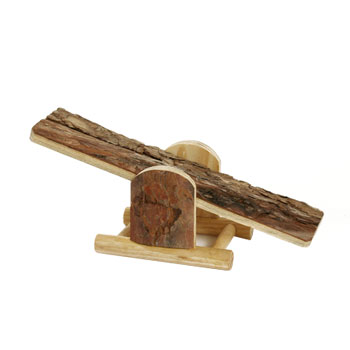 KARLIE ALTALENA  in LEGNO CRICETI 22x8x7 CM