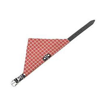 KARLIE COLLARE RONDO BANDANA ROSSO
