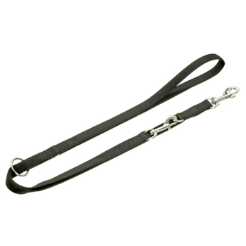 GUINZAGLIO NOLIMIT TEFLON  NERO 200CM 20MM
