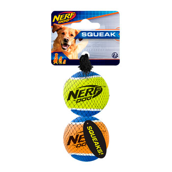 PALLA TENNIS SQUEAK 3" 2 pz
