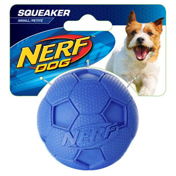 NERF PALLA DA CALCIO SQUEAK 6.25 cm TAGLIA M ROSSO/BLU