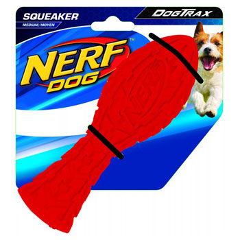 NERF SQUEAK TIRE AREO 17.8 cm, TAGLIA M, VERDE/ROSSO