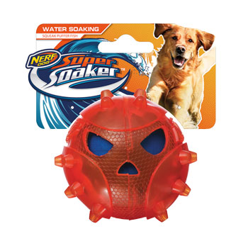 NERF PESCE PALLA IN GOMMA  7 cm