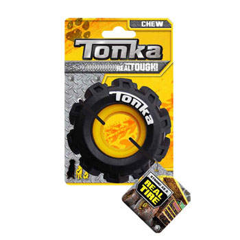 TONKA RUOTA ULTRARESISTENTE NERO/GIALLO 8,9 CM