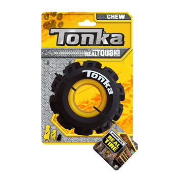 TONKA RUOTA ULTRARESISTENTE NERO/GIALLO 12,7 CM
