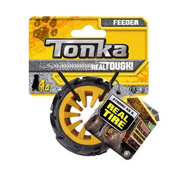 TONKA RUOTA FEEDER GIALLO/NERO 7,62 CM