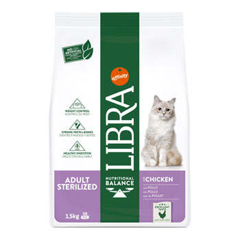 Libra Cat ADULT STERILIZZATO al POLLO 1,5KG