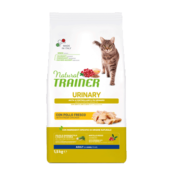 NATURAL TRAINER CAT URINARY POLLO 1,5KG