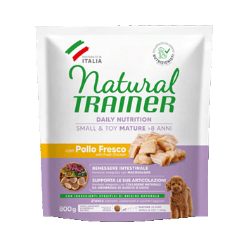 NATURAL TRAINER SMALL & TOY MATURE 800GR 