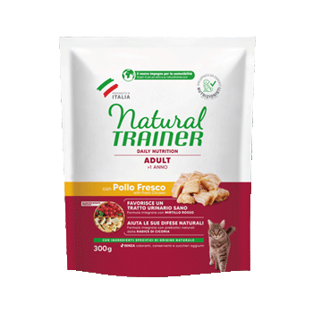 NATURAL TRAINER CAT ADULT POLLO 300 GR