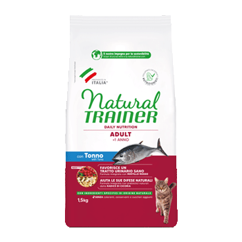 NATURAL TRAINER CAT ADULT TONNO 1,5KG