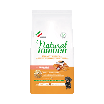 NAT. SENSITIVE NO GLUTEN AD. MINI SALMON 2KG