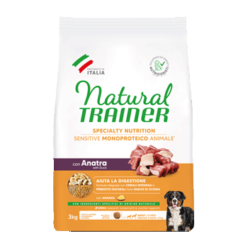 NAT. SENSITIVE NO GLUTEN AD. M/M DUCK 3KG
