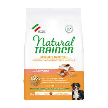 NAT. SENSITIVE NO GLUTEN AD. M/M SALMON 3KG/4