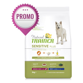  NATURAL TRAINER SENSITIVE PLUS ADULT M/M CONIGLIO 3 KG