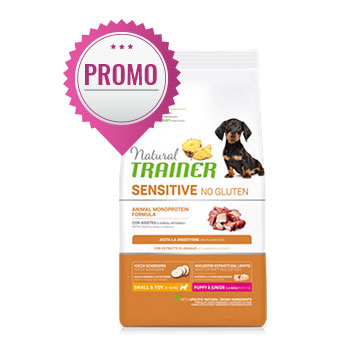 Natural SENSITIVE NO GLUTEN PUPPY & JUNIOR MINI DUCK 2KG