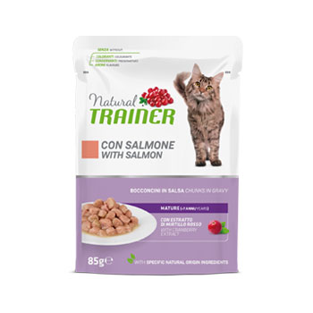  NATURAL TRAINER CAT BUSTA MATURE SALMONE 85 GR.