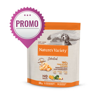 NATURE'S VARIETY SELECTED JUNIOR FRESH CHICKEN 600GR