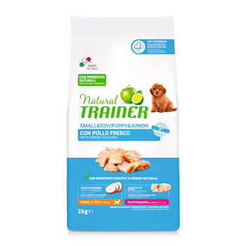 TRAINER NATURALSMALL&TOY PUPPY&JUNIOR 2 KG