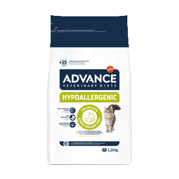 Advance Diet Cat HYPOALLERGENIC 1,25KG