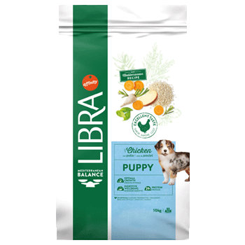 Libra Dog PUPPY & JUNIOR POLLO 10KG.