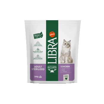 Libra Cat ADULT STERILIZZATO POLLO 300GR