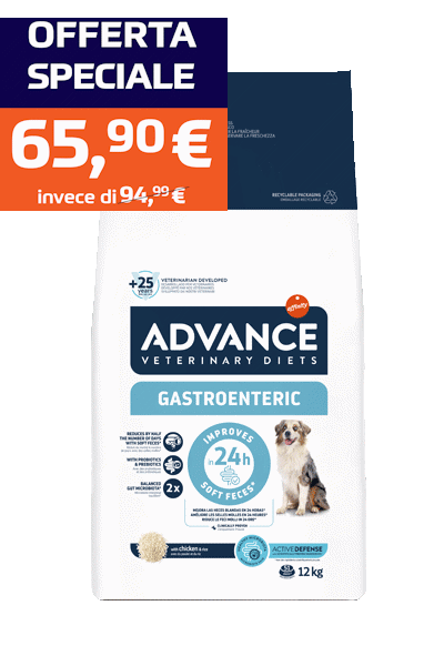 ADVANCE DIET DOG GASTROENTERIC 12KG