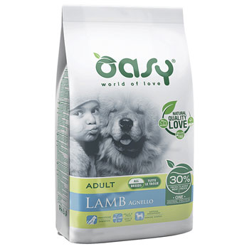 OASY DRY DOG ADULT AGNELLO 2,5 KG