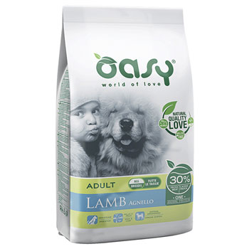 OASY DRY DOG ADULT AGNELLO 12 KG