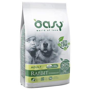 OASY DRY DOG ADULT CONIGLIO 12 KG