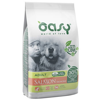 OASY DRY DOG ADULT SALMONE 2,5 KG