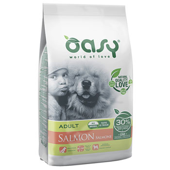OASY DRY DOG ADULT SALMONE 12 KG