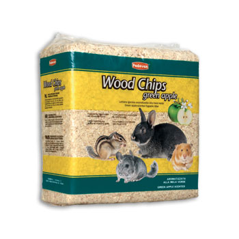 PADOVAN LETTIERA WOOD CHIPS MELA VERDE 1 KG/14 LITRI