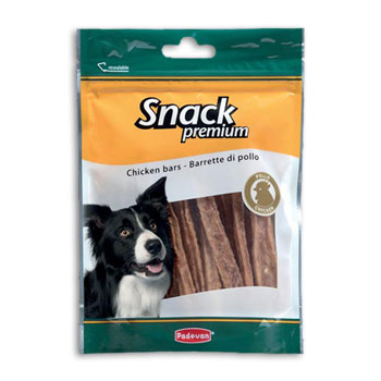 PADOVAN SNACK CANE BARS POLLO 100 GR