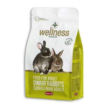 PADOVAN WELLNESS CONIGLI NANI ADULTI 3 KG