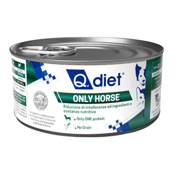 Q.DIET ONLY CAVALLO (HORSE) LATTINA 150GR